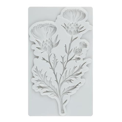 Flower Polymer Clay Molds Flower and Leaf Silicone Mold - color: Style D