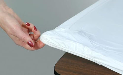 6' Rectangle Plastic Table Covers 30" x 72", Bundle of 5 (Lime Green) - color: Lime Green