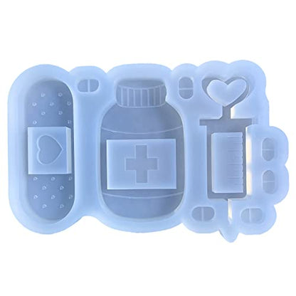 Silicone Shaker Mold Quicksand Epoxy Resin Casting Shaker Mould for Crafts