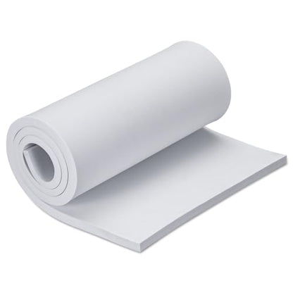 15mm Thick White Eva Foam Cosplay Sheets roll, 13.9" x 39" Premium eva Craft Foam for Cosplay Costume by MEARCOOH - color: White, size: Thickness-15mm