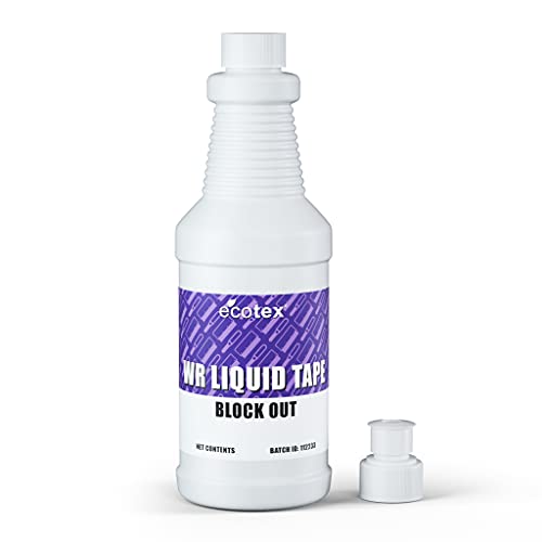 Ecotex® WR Liquid Tape Block Out - Screen Printing Screen Filler, 1 Qt - color: Purple, size: Quart - 32 oz.