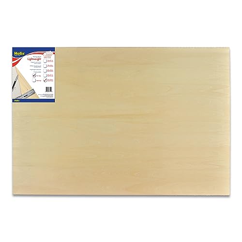 Helix - Wooden Drawing Board - Plain Edge - Lightweight - 24 x 36 inch | Sanded Basswood - Air-Tite Core - Sketching Outdoors - Ideal for Students and Artists - Portable Premium Construction - size: 24” x 36”, style: Plain Edge