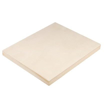 8 Pack 8x10 Inch Unfinished Wood Canvas Panels, 2CM/0.78 Inch Deep Wooden Rectangular Canvas Boards for Crafts, Painting - size: 8x10 Inch