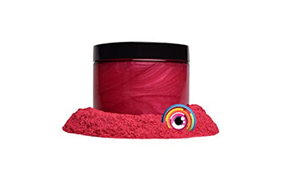 Eye Candy Pigments Premium Red Mica Powder - Kyoto Red (50gr) - for Epoxy, Resin, Soap, Paint, Woodworking, Acrylic Pouring, Bath Bombs, Fishing Lures - DIY Arts and Crafts Additive - color: Kyoto Red