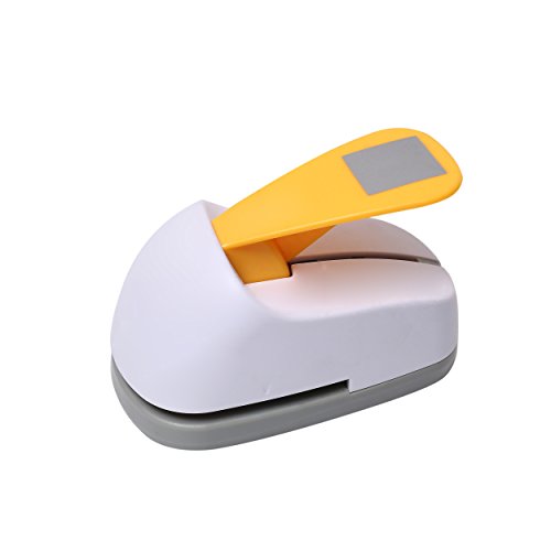 Craft Lever Punch 1 3/8X1 3/8 inch Equilateral Side Square Paper Punch （Corner to Corner 2inch） Professional Tool for Paper Crafting DIY Projects，Gifts，Stationery，Greeting Cards Arts Fun Projects - color: Square