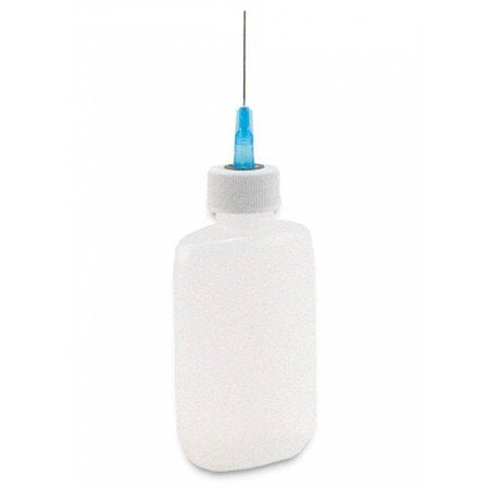 Gaunt Industries®- Oiler Boiler Art Bottle Set- Including (1) HYPO-200 with 25 gauge blunt needle & (1) HYPO-490 with 18 gauge blunt needle- Watercolor & Acrylic Paint Applicator- 1-1/4 Ounce Bottle