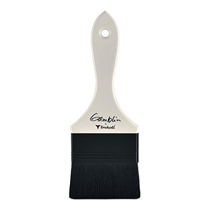 Gamblin Gamvar Varnish Brush, 75mm (GB01175) White