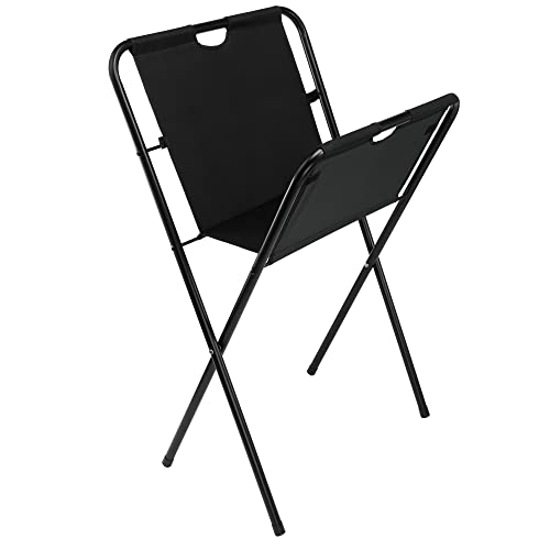 Creative Mark Folding Canvas Art Print Rack, Portable Display, Medium | Ideal for Artwork, Prints, Panels & Posters, Galleries, Studios & Storage. Lightweight Frame, Canvas Basin, Rubber Feet - size: Medium