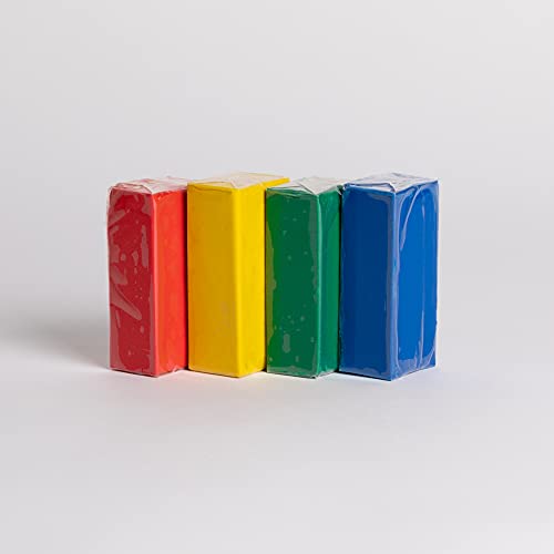 Claytoon Modeling Clay – Primary 1 lb Set – for Adult Use Only – Perfect for Claymation, Stop Motion, Models, and More! - color: Primary