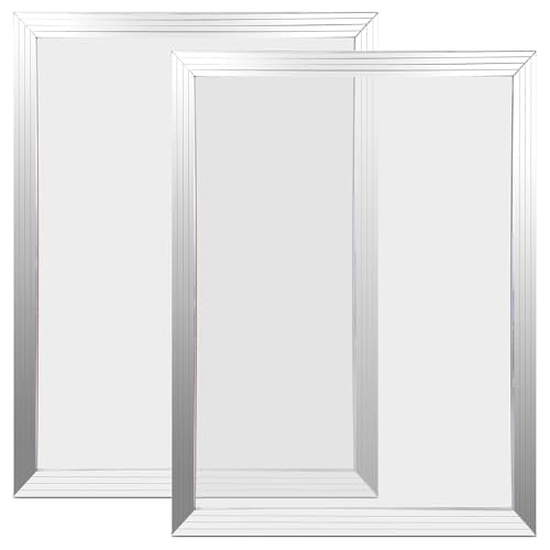 Caydo 2 Pieces Aluminum Screen Printing Screens with 160 Mesh, 10 x14 Inch Silk Screen Printing Frames for T-Shirts and Fabric Screen Printing - style: 160 Mesh