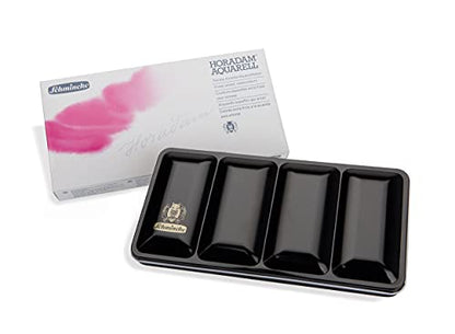 Schmincke Horadam Aquarell 18 x 1/1 pans, 74318097 | watercolor metal box, space for 6 x 1/1 or 12 x 1/2 pans - style: 18 x 1/1 pans
