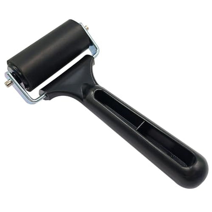 ONTWIE 2.5 inch Rubber Roller, Rubber Brayer Roller, Paint Brayer (Black)