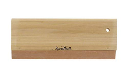 Speedball Neoprene Squeegee, 14-Inch, 70 Durometer for Silk Screen Printing Graphics on Paper, Cardboard, and Wood
