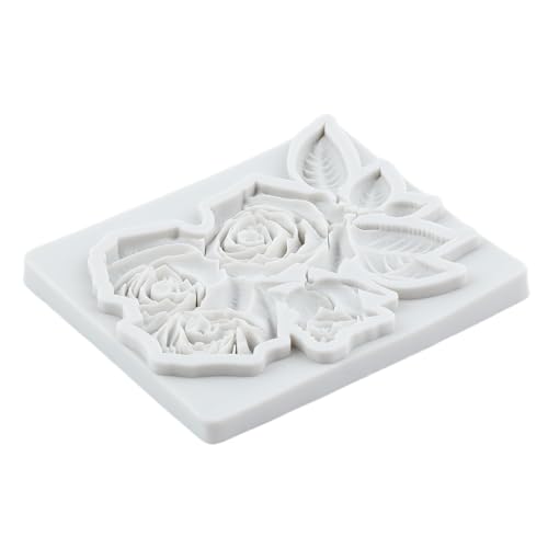 Rose Silicone Molds Rose Flower Polymer Clay Mold - color: Style M