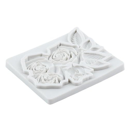 Rose Silicone Molds Rose Flower Polymer Clay Mold - color: Style M