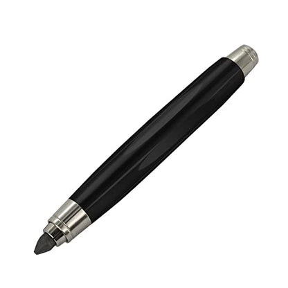 WSD Sketch Up 5.6mm Mechanical Pencil Mechanical Clutch with Built Sharpener (Black) - color: black