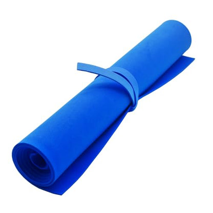 EVA Foam Roll | High Density 85kg/m3 | 2mm Thick | 48"x14" | Ideal for Cosplay, Crafts, DIY Projects (Blue 1pcs) - color: Blue 1pcs
