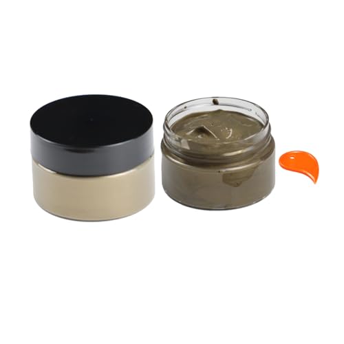 DGAGA Metallic Acrylic Paint,Metallic bronze Paint,1.69 OZ/Jar,Chalk Paste Paint Metallic,Metallic Paint for Crafts Color-shifting Glass Paint,Blendable,Paints on Rocks,Wood,Canvas,Fabric,Ceramic - color: Metallic bronze Paint
