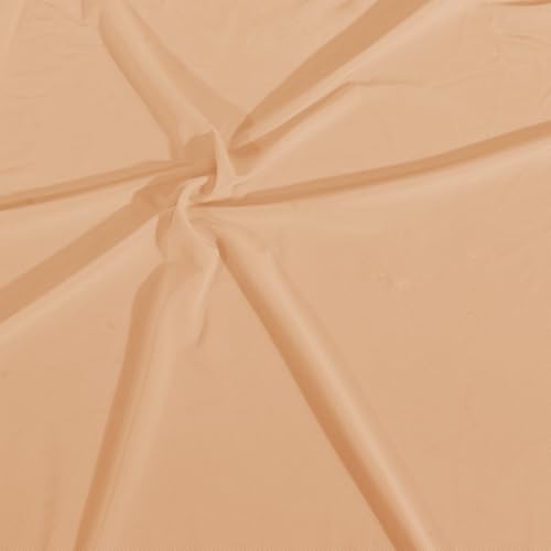 Manyshofu Nude Mesh Fabric by The Yard 4-Way Stretch, 60 Wide (5 Yard) - color: Nude, size: 5 Yard