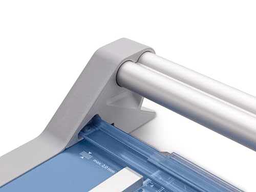 Dahle 554 Professional Rotary Trimmer, 28" Cut Length, 20 Sheet Capacity, Self-Sharpening, Dual Guide Bar, Automatic Clamp, German Engineered Paper Cutter - size: 28" Cut Length