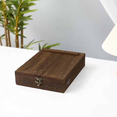 Writers Messenger Wooden Box,Handmade Retro Crossbody Sketch Tool Box,Portable Artist Bag Painting Brush Storage,Sketch Box Easel for Outdoor Painting,Field Note Organizer
