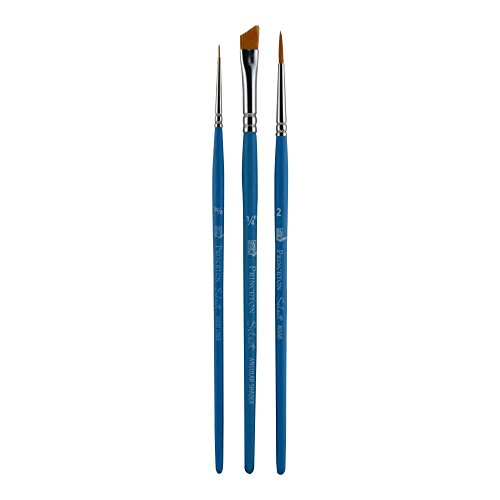 Princeton Select Artiste Brush Set No. 2, Synthetic, 3 Piece, 1 Count - style: SET 2- 3 BRUSH SET