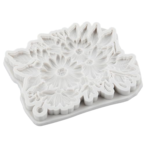 Sunflower Polymer Clay Molds Sunflower Daisy Flower Silicone Mold - color: Style N