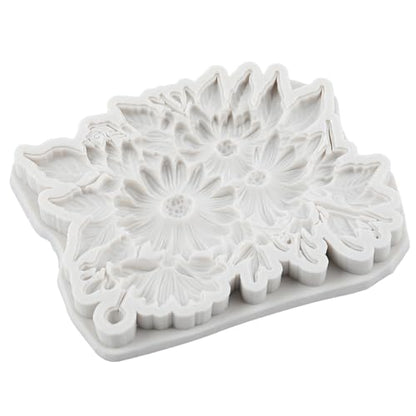 Sunflower Polymer Clay Molds Sunflower Daisy Flower Silicone Mold - color: Style N