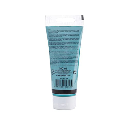 Pébéo 832-353 - Studio Acrylics Fine Acrylic - Acrylic Paint - Iridescent Acrylic - Iridescent Green Blue - Iridescent Green Blue 100ml/3.38oz - color: Iridescent Green Blue, size: 3.38 Ounce (Pack of 1), style: Acrylics Color
