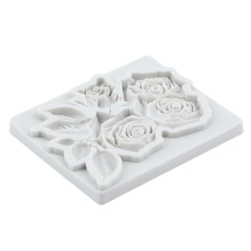 Rose Silicone Molds Rose Flower Polymer Clay Mold - color: Style M