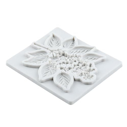 Flower Polymer Clay Mold Flower Branch Leaf Silicone Molds - color: Style J