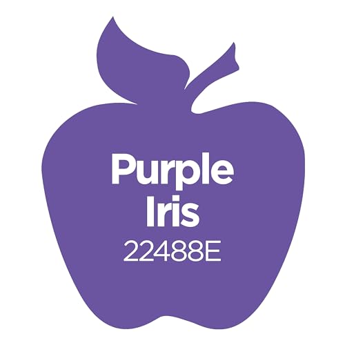 Apple Barrel Acrylic Paint, 16 oz, Purple Iris (Pack of 12) - color: Purple Iris, size: 16 Fl Oz (Pack of 12)