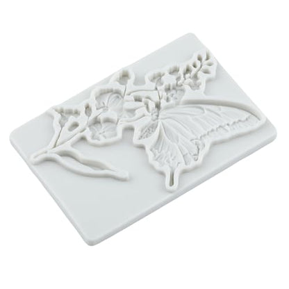 Butterfly Silicone Mold Flower and Butterfly Polymer Clay Molds - color: Style E