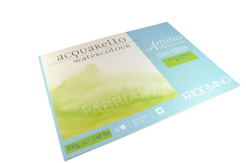 Fabriano Artistico Watercolor Block, 18" x 24", Traditional White - size: 18x24, style: Rough