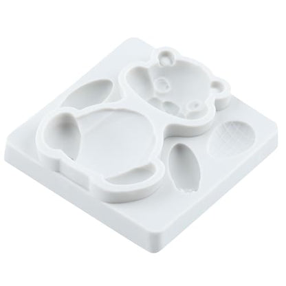 Beaver Polymer Clay Mold Beaver Woodland Animal Silicone Molds - color: Style J