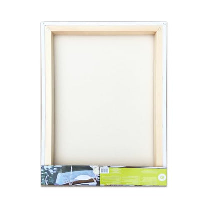 Artist's Loft 18" x 24" Level 3 Gallery Wrapped Heavy Duty Canvas - Archival Quality and Acid Free Cotton Canvas for Acrylic and Oil Paints - 1 Pack - size: 18 x 24