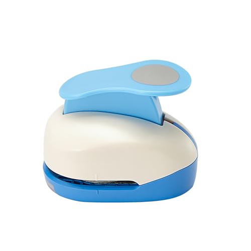 1 Inch Circle Punch 25.4mm Circular Cutter Tool Circle Hole Punch Handmade Paper Craft Lever Punches for Paper Crafts DIY Handmade Crafting Scrapbooking,Cardstock,Greeting Cards Arts Fun Projects - color: Circle-1