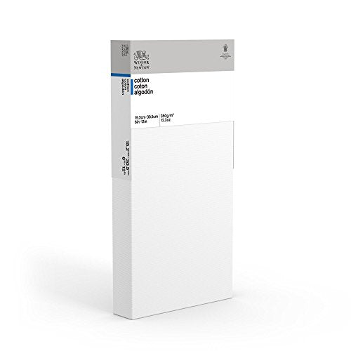Winsor & Newton Classic Cotton Canvas, 6" x 12" Deep Edge - size: 6" x 12", style: Cotton Deep Edge