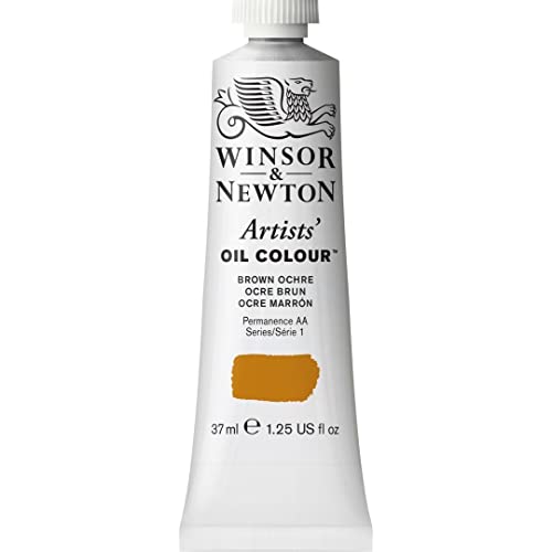 Winsor & Newton Artists' Oil Color, 37ml (1.25 oz) Tube, Brown Ochre - color: Brown Ochre, style: 1.25-oz Tube