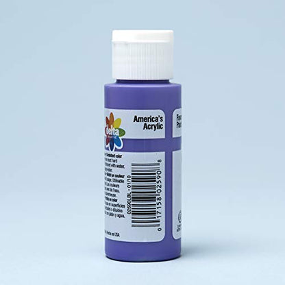 Delta Creative 18 Ceramcoat Acrylic Paint Set, 2 oz, Top Colors - color: Top Colors