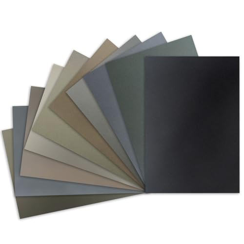 (20 Sheets) PATRON Pastel Paper for Artists, Assorted Colors, 11x14 inches, (215lb/400gsm) 20 Sheets, Art Drawing Paper for Adults and Students - size: 11*14（20 Sheets）