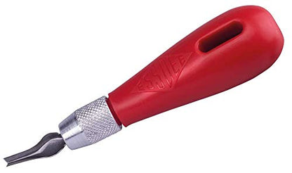 ESSDEE 0.5mm Linoleum Cutter Tool - No. 1 Size Lino Blades - High Carbon Steel - Pack of 5 - Made in UK