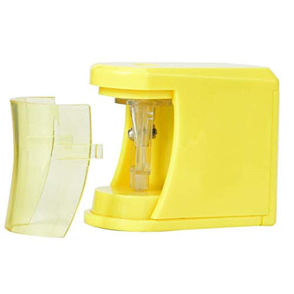 Pencil Sharpener,Electric Pencil Sharpener Kids Friendly Pencil Sharpeners Battery Operated Heavy Duty Classroom Pencil Sharpeners Yellow,for Colored Pencils