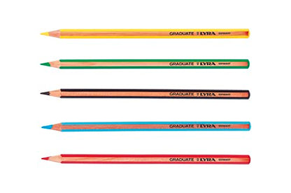 LYRA Graduate Colouring Pencils, 3.8mm Thick Lead, 24 Assorted Colours, Technical & Artistic Drawing, Tin Box, Ideal for Student Artists & Schools | Fine Art,hexagonal,coloured pencils,lead 3.8mm,assorted colours - size: 24 Count (Pack of 1)