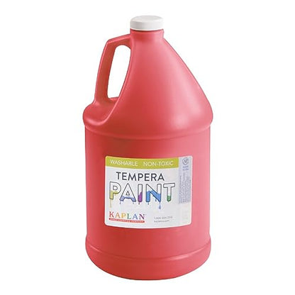 Kaplan Early Learning Company Kaplan Kolors Washable Tempera Paint Gallons - Set of 6