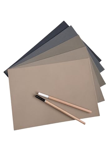 MAIMOUFIN Sanded Pastel Paper, Trial Pack 5 Sheets, 10.7" x 7.5"