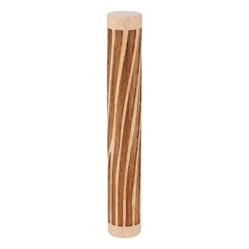 HARFINGTON Wood Clay Roller 4" Wood Grain Pattern Rolling Pins Wood Rollers Pottery Tools Wood Grain Texture Rollers for Clay Baking Dough Playdough DIY - style: Wood Grain