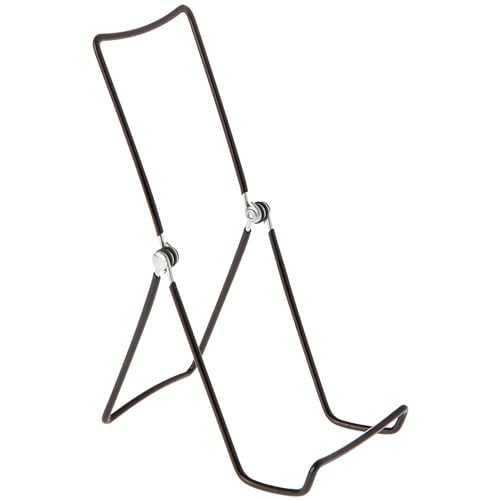 GIBSON HOLDERS 6AC Adjustable Black Wire Display Easel, 3.5" W x 4.5" D x 9.25" H, Pack of 12 - size: 12-Pack