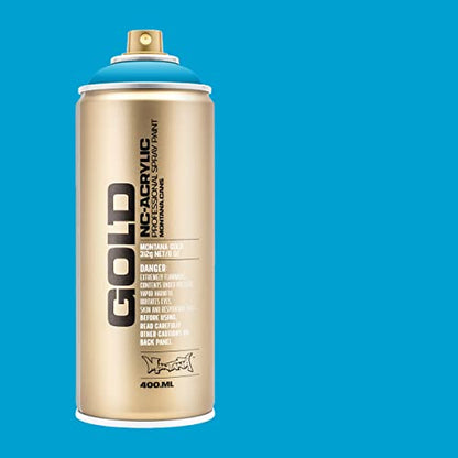 Montana Cans Montana GOLD 400 ml Color, Light Blue Spray Paint,MXG-G5040 - color: Light Blue, size: 13.5 Fl Oz (Pack of 1)