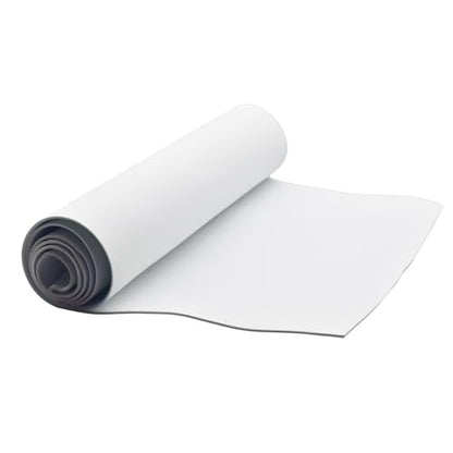 EVA Foam Roll | High Density 85kg/m3 | 2mm Thick | 48"x14" | Ideal for Cosplay, Crafts, DIY Projects (White 1pcs) - color: White 1pcs